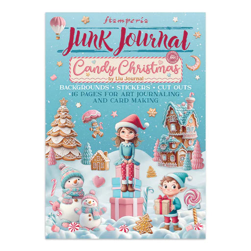 Candy Christmas Junk Journal SBJK01 Stamperia