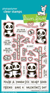 I Heart Pandas Dies Lawn Fawn LF3597