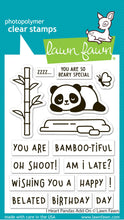 Load image into Gallery viewer, I Heart Pandas Add On Lawn Fawn LF3599