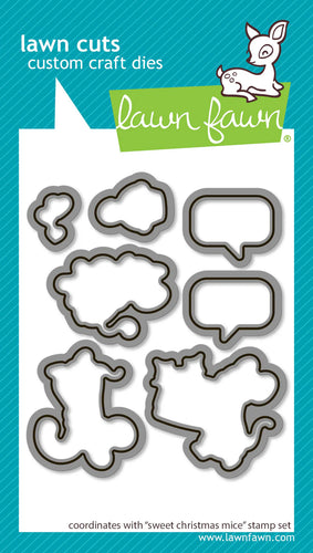 Sweet Christmas Mice Dies Lawn Fawn LF3569