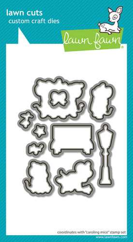Caroling Mice Dies Lawn Fawn LF3894
