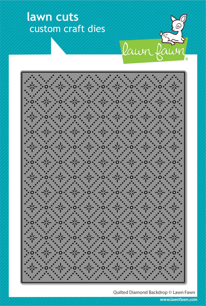 Quilted Diamond Backdrop Die Lawn Fawn LF3920