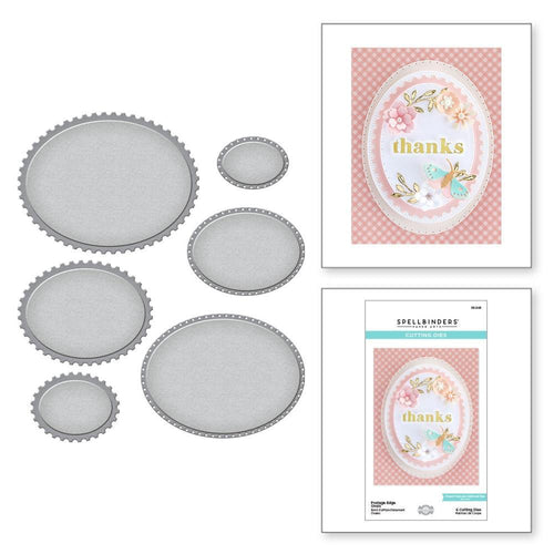 Postage Edge Ovals Spellbinders S5-548