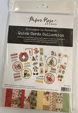 Load image into Gallery viewer, Christmas in Paradise Quick Cards Collection Paper Rose 36973