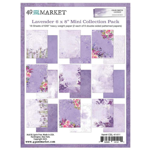 Lavender - 6”x8” Mini Collection pack