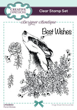 Load image into Gallery viewer, Floral Wishes 4x6 Clear Stamp UMSDB154