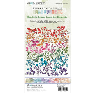 Gardenia - Leaves Laser Cut Elements 49 & Market