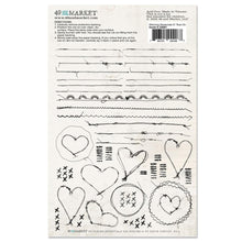 Load image into Gallery viewer, Stitching Essentials - 01 Rub On Transfers 49 and Market