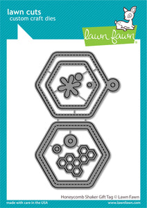 Honeycomb Shaker Gift Tag Dies LF2926