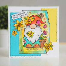 Load image into Gallery viewer, Garden Gnome 4x6 Clear Stamp FRS845
