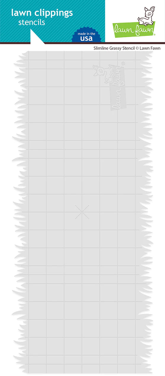 Grassy Stencil - Slimline Lawn Fawn LF3190
