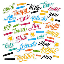 Load image into Gallery viewer, Sunburst - Chipboard Word Set 49 &amp; Market