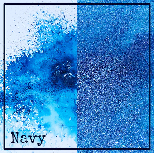 Navy Colour Shimmer Dust