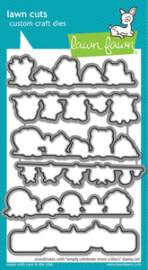Simply Celebrate More Critters Dies Lawn Fawn LF3165