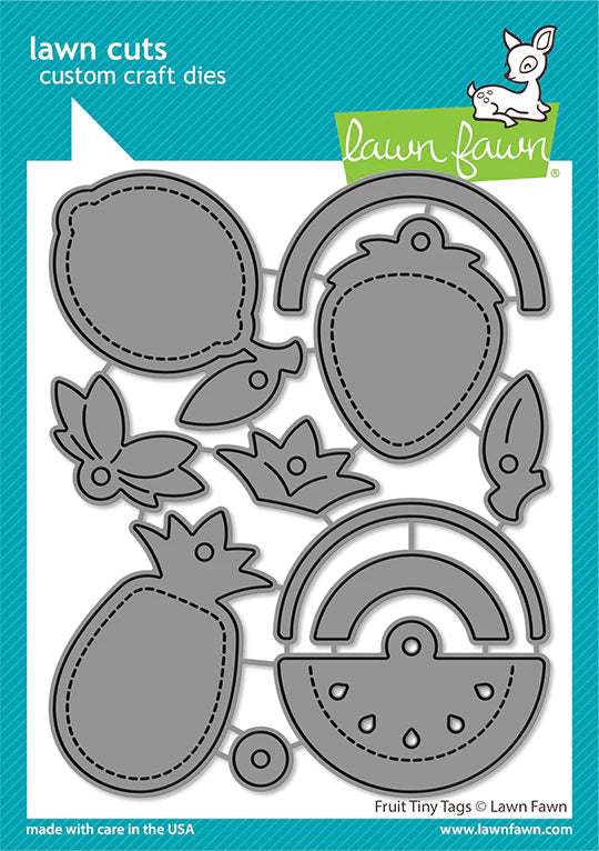 Fruit Tiny Tags Dies Lawn Fawn LF3172
