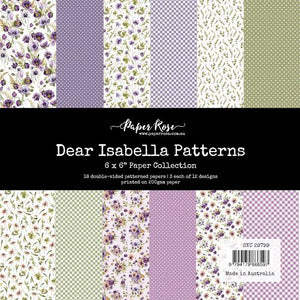 Dear Isabella 6x6” Paper Collection