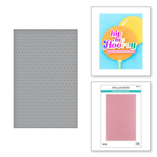 Tiny Dots Embossing Folder SES-051