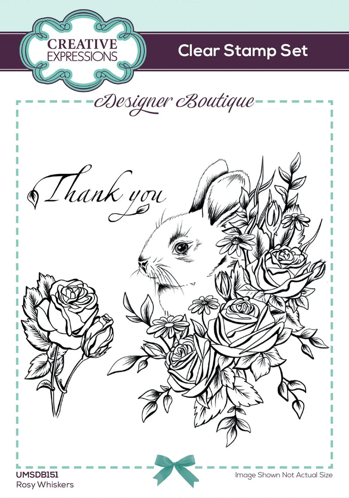Rosy Whiskers 4x6 Stamp Set UMSDB151
