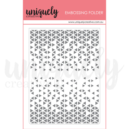 Dazzle Embossing Folder