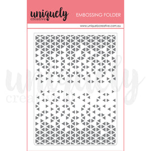 Dazzle Embossing Folder
