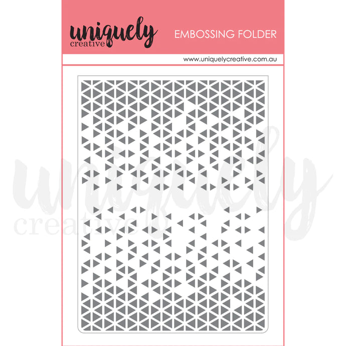 Dazzle Embossing Folder
