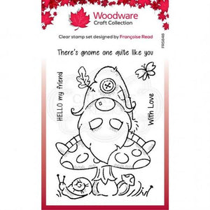 Forest Gnome 4x6 Clear Stamp FRS848