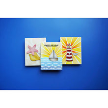 Load image into Gallery viewer, Sunrays 6x6 Layering Stencil Simon Hurley
