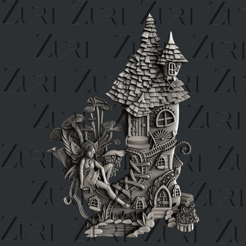 Fairy Cottage Zuri Silicone Mould