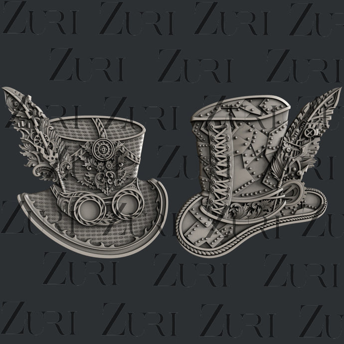 Steampunk Hats Zuri Mould