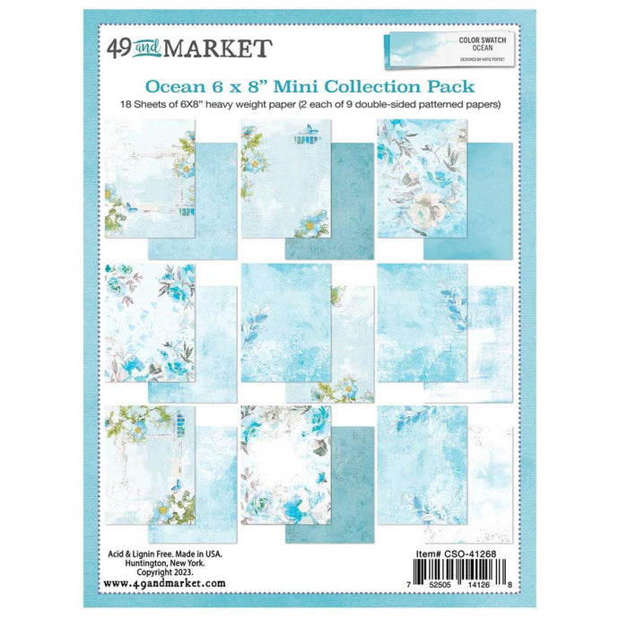 Ocean - 6”x8” Mini Collection 49 & Market
