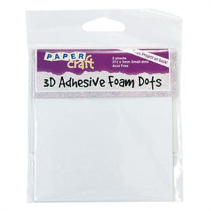 3D Adhesive Foam Dots 3 mm