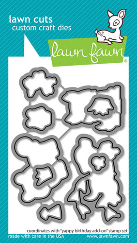Yappy Birthday Dies Lawn Fawn LF3161