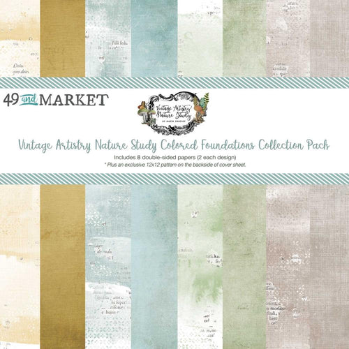 Nature Study 12x12 Coloured Foundations Pack 49 and Market