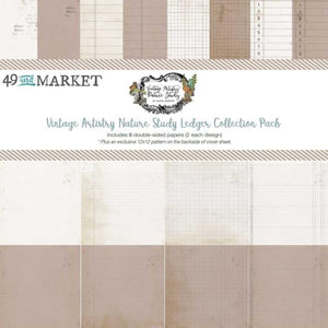 Nature Study - Ledger 12 x 12 Collection Pack 49 and Market