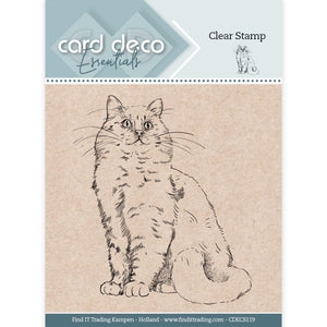 Cat Clear Stamp