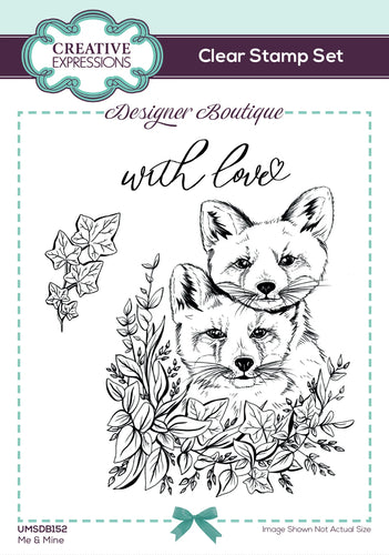 Me & Mine 4x6 Clear Stamp UMSDB152