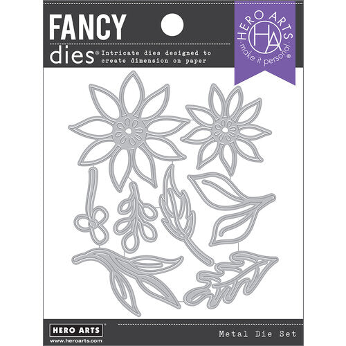 Foliage & Flowers Fancy Die DF083 Hero Arts