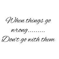 When things go wrong clear stamp jws049
