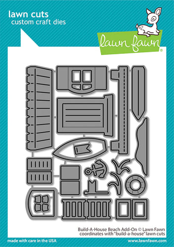 Build a House Beach Add On Lawn Fawn LF3182