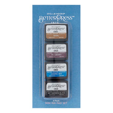 Load image into Gallery viewer, Regal Tones 4 Pack Mini Ink Pad Set Spellbinders BPI-003