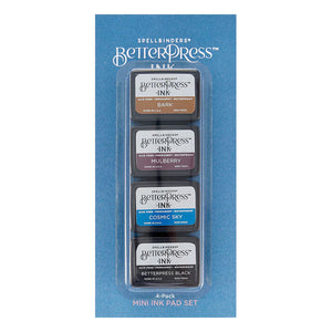 Regal Tones 4 Pack Mini Ink Pad Set Spellbinders BPI-003