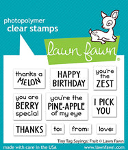 Load image into Gallery viewer, Tiny Tag Sayings - Fruit Lawn Fawn LF3171