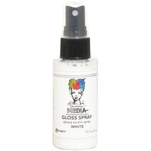 Glossy Acrylic Spray White