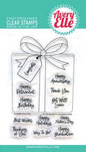 Load image into Gallery viewer, Gifts &amp; Greetings Clear Stamp Avery Elle