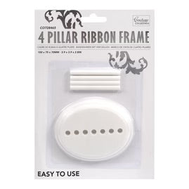 4 Pillar Ribbon Frame