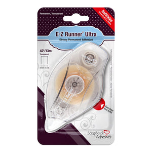 Adhesive - E-Z Runner - Ultra Strong Permanent Transparent Adhesive Refillable