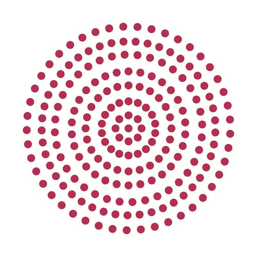 Adhesive Pearls - Radiant Red - (3mm - 206pcs)