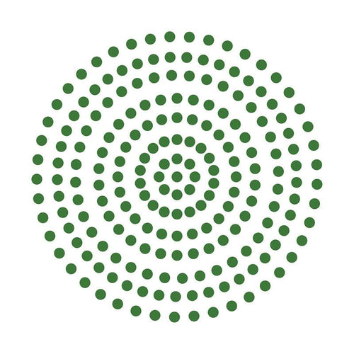 Adhesive Pearls - Emerald Green (3mm - 206pcs)