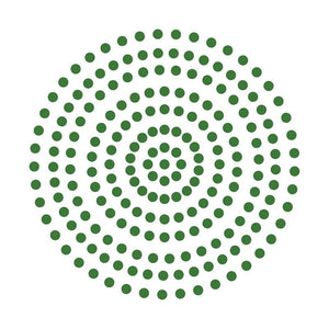 Adhesive Pearls - Emerald Green (3mm - 206pcs)