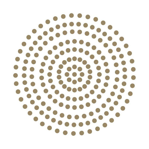 Adhesive Pearls - Glamorous Gold (3mm - 206pcs)
